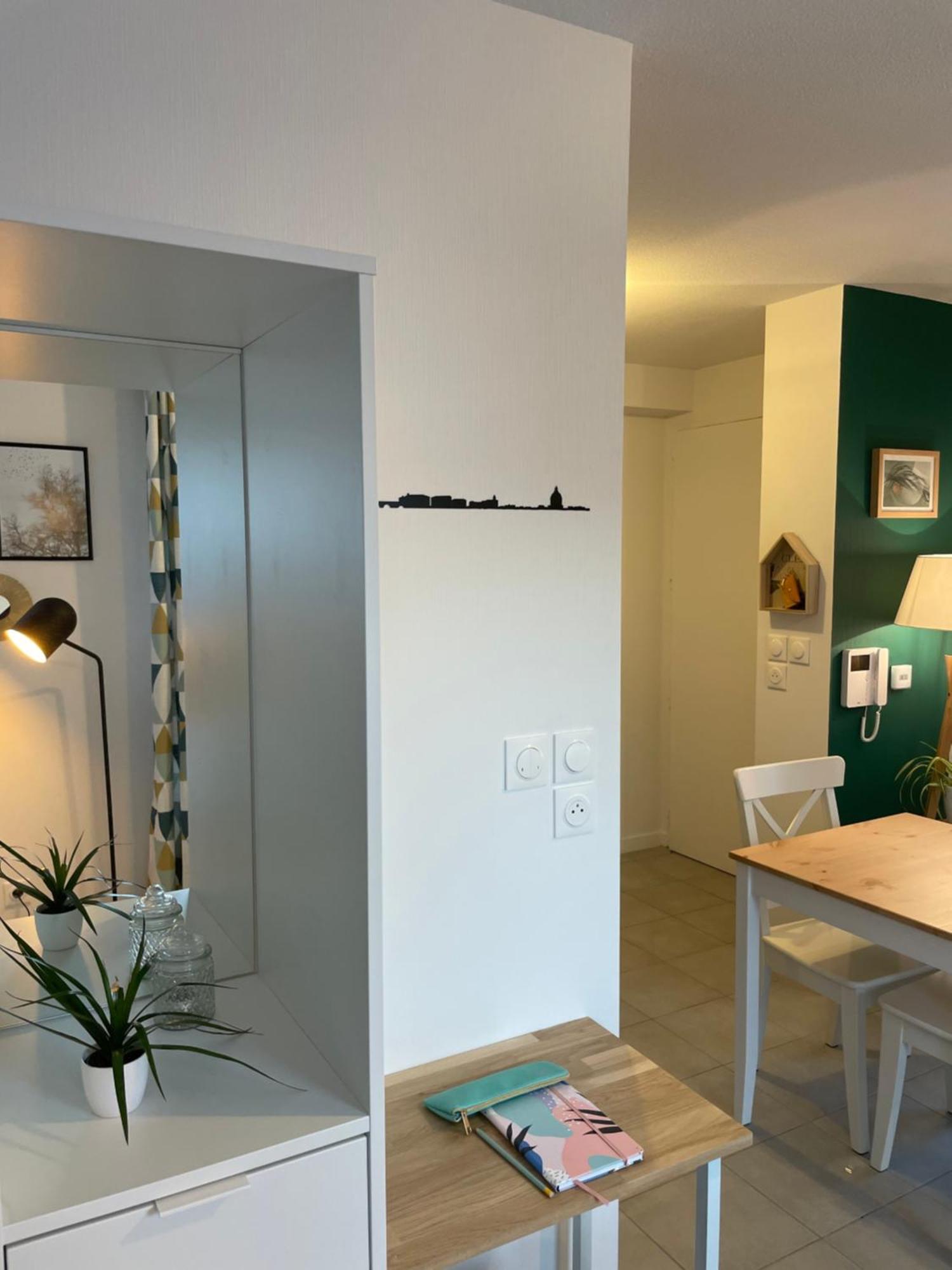 Minimes, Studio Cosy Tout Confort, Wifi, Parking Apartment Toulouse Exterior photo